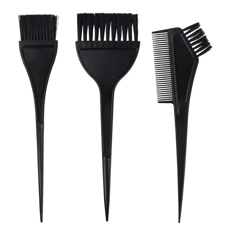 Hair Dyeing Accessories Kit, 4Pcs/Set, Plastic Color Mixing Bowl, Stirring Brush, Hair Coloring Dye Comb, Hair Styling Tool Peaceful Pleasures Health and Wellness