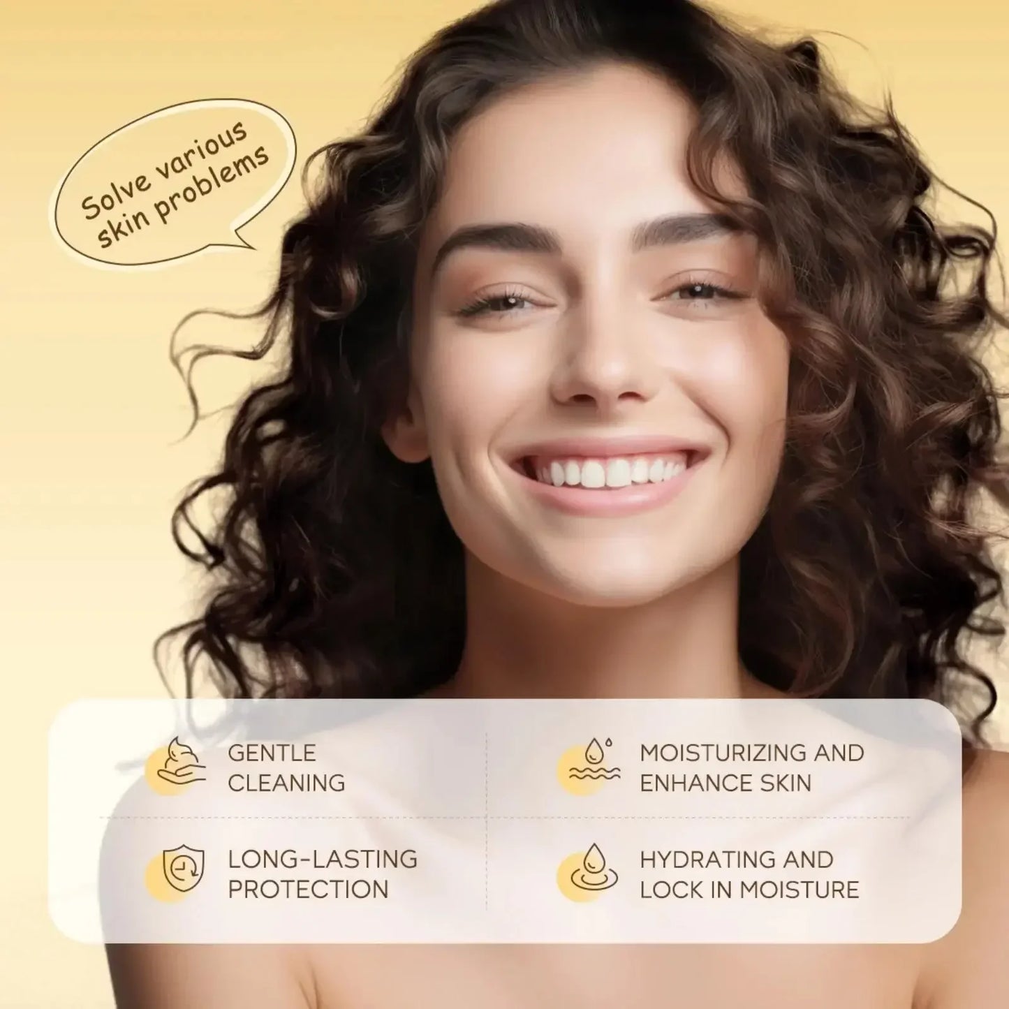 LAIKOU Ceramide Travel Skincare Set – SPF 50 Cleanser Serum Moisturizer