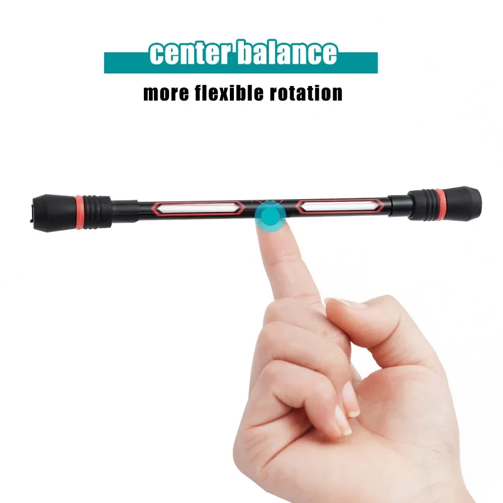 Adult Kids Spiner Pen Spinner Toy Antistress Spinning Pen Stress Reliever Anti-slip Ballpoint Pens Hand Spinner Stress Toy Peaceful Pleasures Health and Wellness