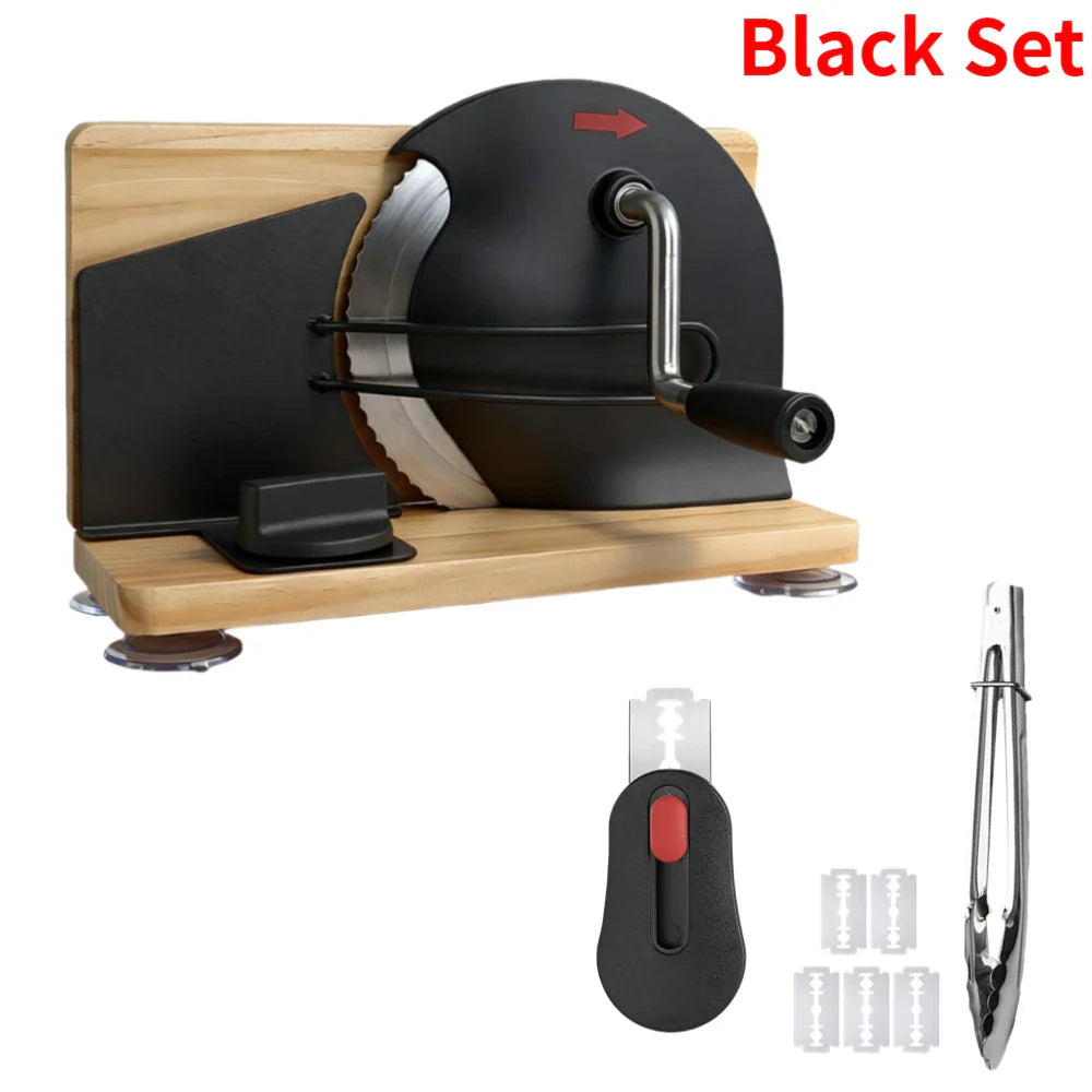 Adjustable Manual Bread Slicer Set – Cutter, Dough & Clamp Tool