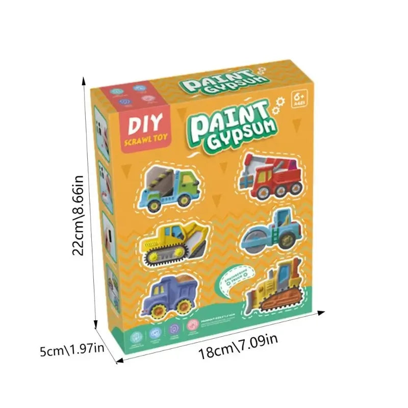 Mini Figure Paint Set for Kids | Educational Painting Kit