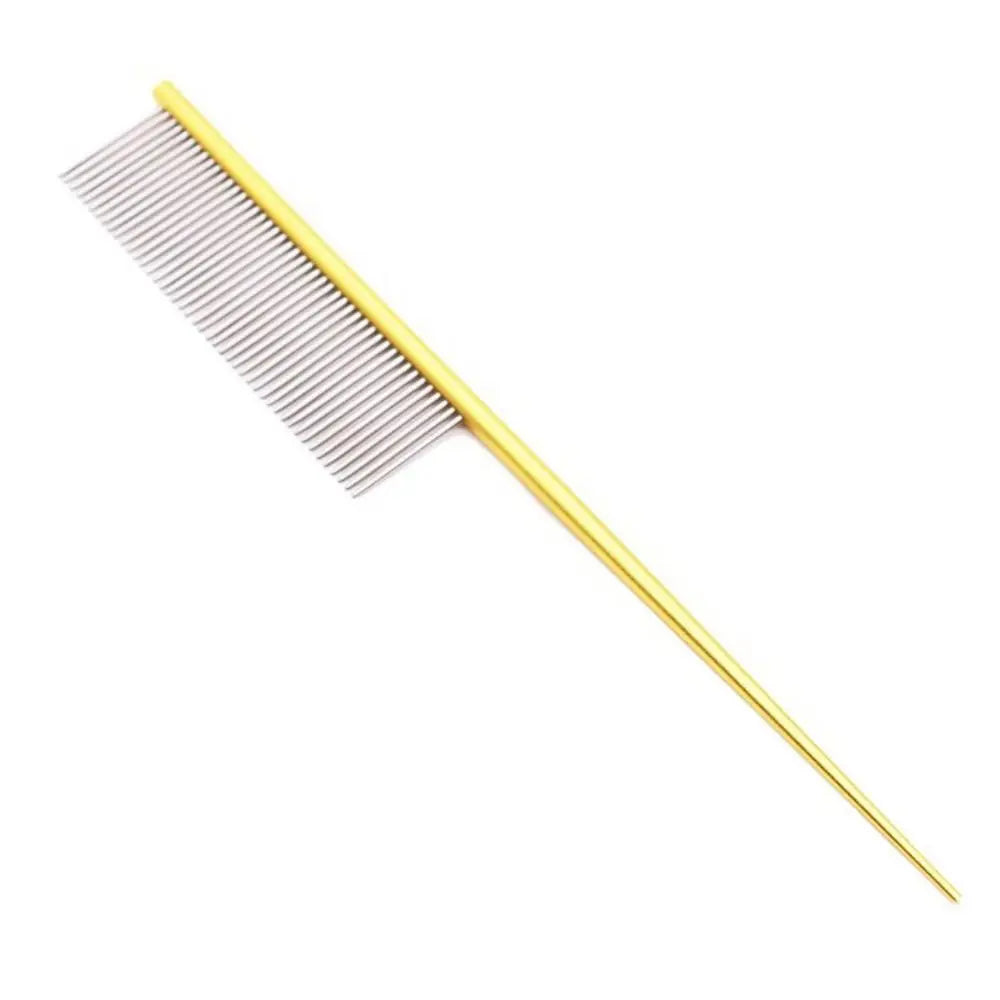 Stainless Steel Pet Flea Comb | Dog & Cat Grooming Tool
