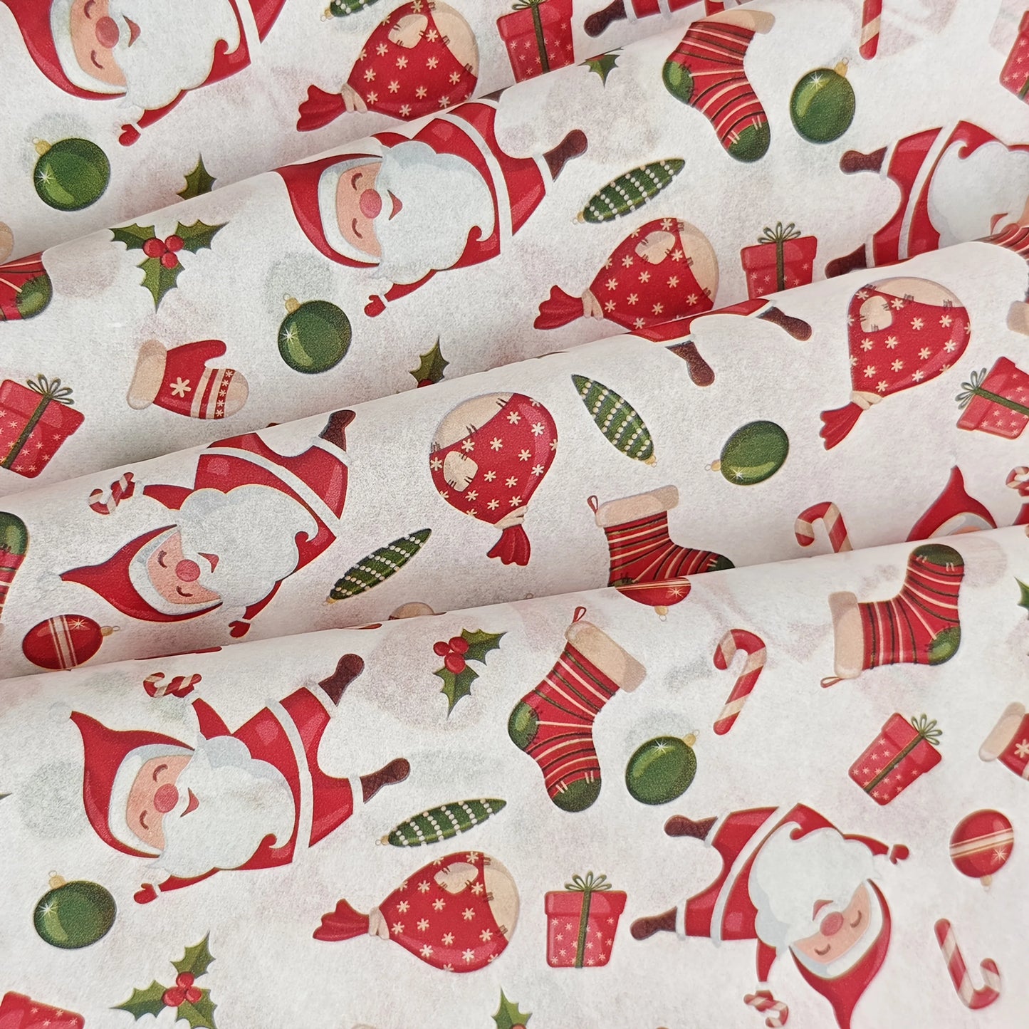 Christmas Tissue Paper 10/20 Sheets – Santa & Holiday Patterns