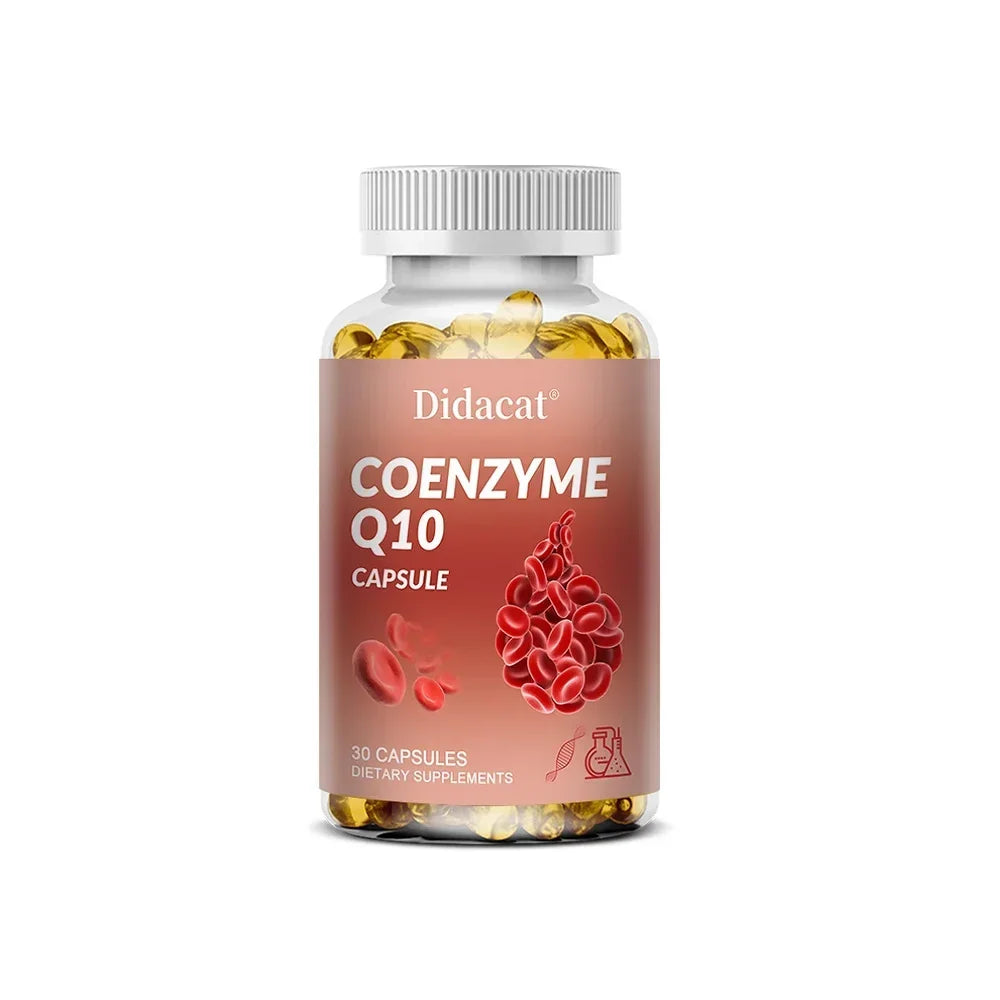 CoQ10 Capsules – Heart Health, Energy & Antioxidant Support