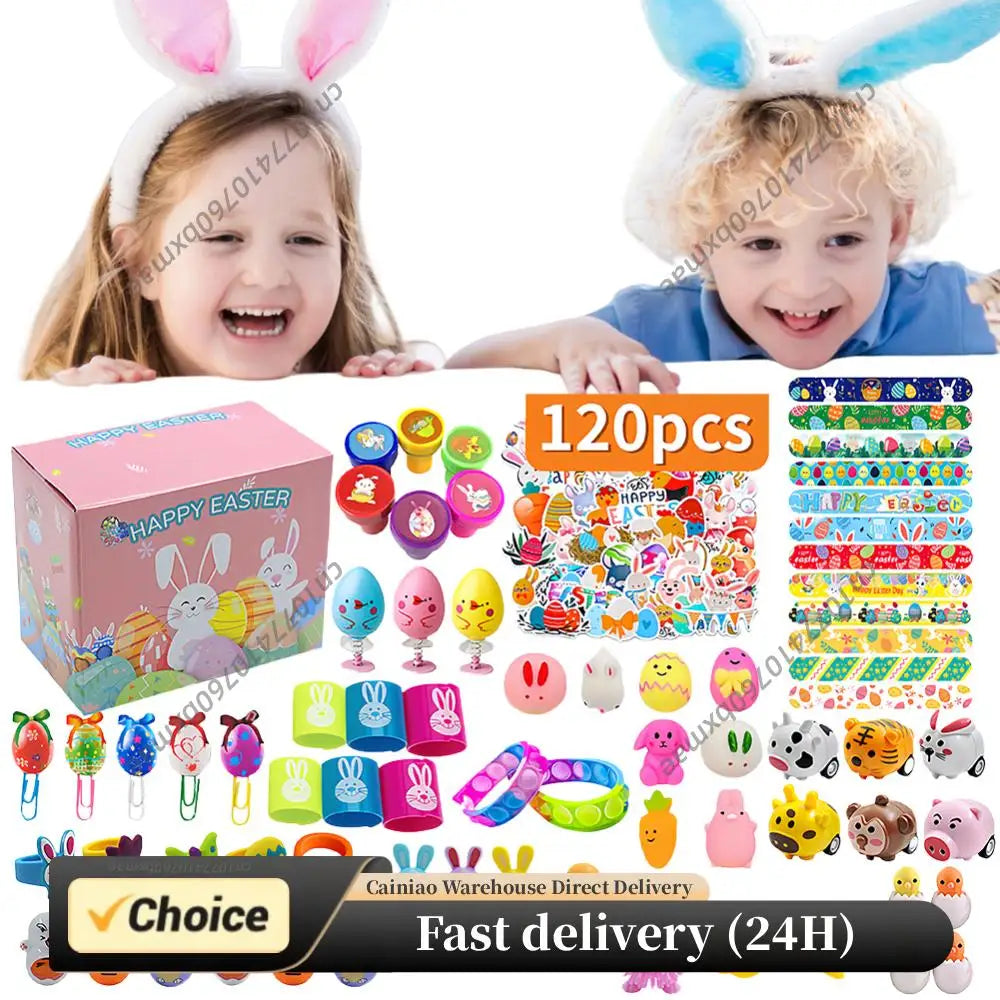 100/120Pcs Pre-filled Easter Eggs With Surprise Toys Inside Bulk Easter Eggs For Kids Easter Egg Hunt Party Favors Classroom Peaceful Pleasures Health and Wellness