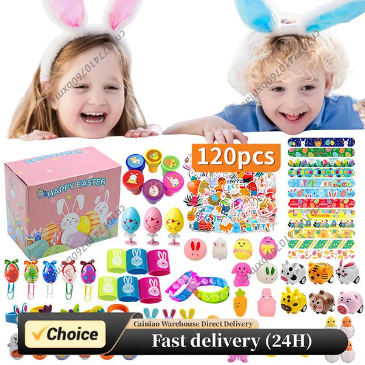 100/120Pcs Pre-filled Easter Eggs With Surprise Toys Inside Bulk Easter Eggs For Kids Easter Egg Hunt Party Favors Classroom Peaceful Pleasures Health and Wellness