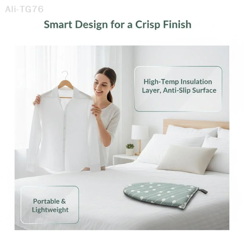 Mini Portable Handheld Ironing Board – Compact & Insulated
