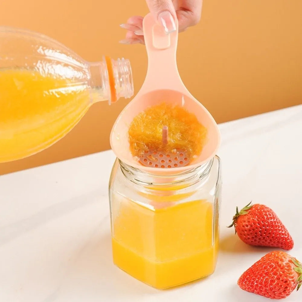 6-in-1 BPA-Free Kitchen Funnel Set with Filter Strainer