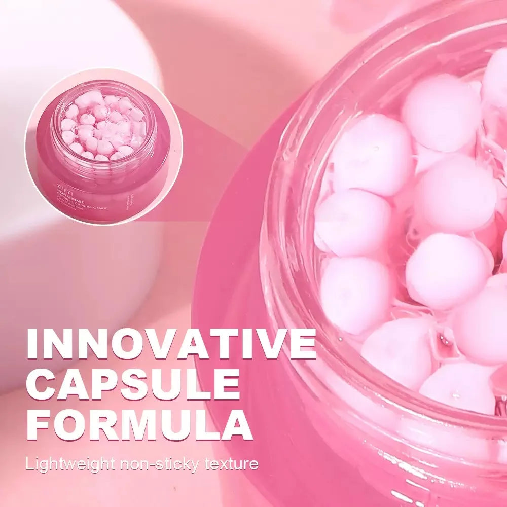 Korean PDRN Pink Collagen Capsule Cream with Niacinamide | K-Beauty