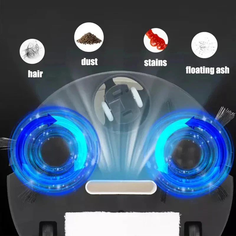 3-in-1 Robot Vacuum Cleaner 1500Pa – Sweep Mop & Vacuum