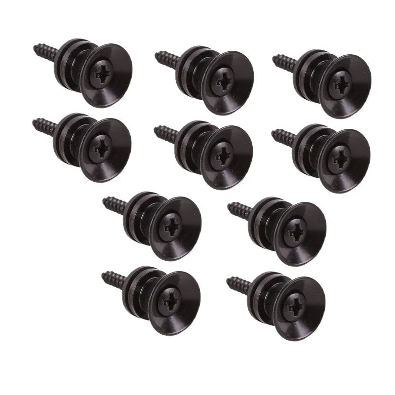 Guitar Strap Lock Metal Guitar-pegs Guitar-bass Acoustic