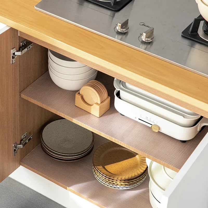 Reusable Non-Slip EVA Drawer Liners – Shelf & Cabinet Mats