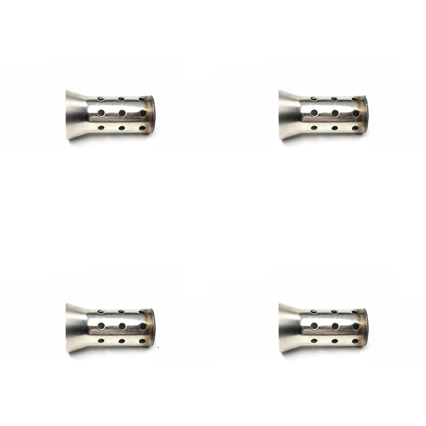 51mm Inlet Motorcycle Exhaust Muffler Adjustable DB Killer Silencer Noise Sound Eliminator motorcycle Peaceful Pleasures Health and Wellness 4pcs Header