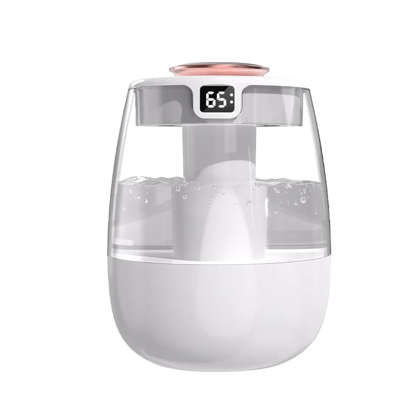 HOMEFISH 1.3L Cool Mist Humidifier & Aroma Diffuser | USB Night Light