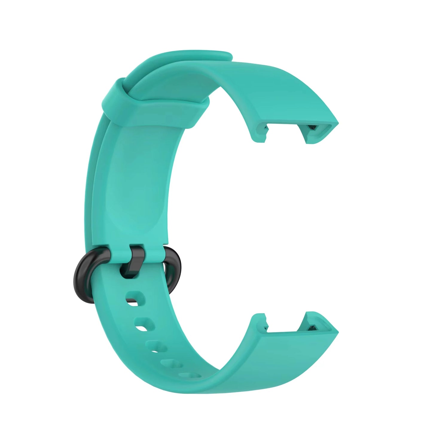 Silicone Sport Strap for Redmi Watch 1 & Mi Watch Lite Peaceful Pleasures Health and Wellness Teal Green