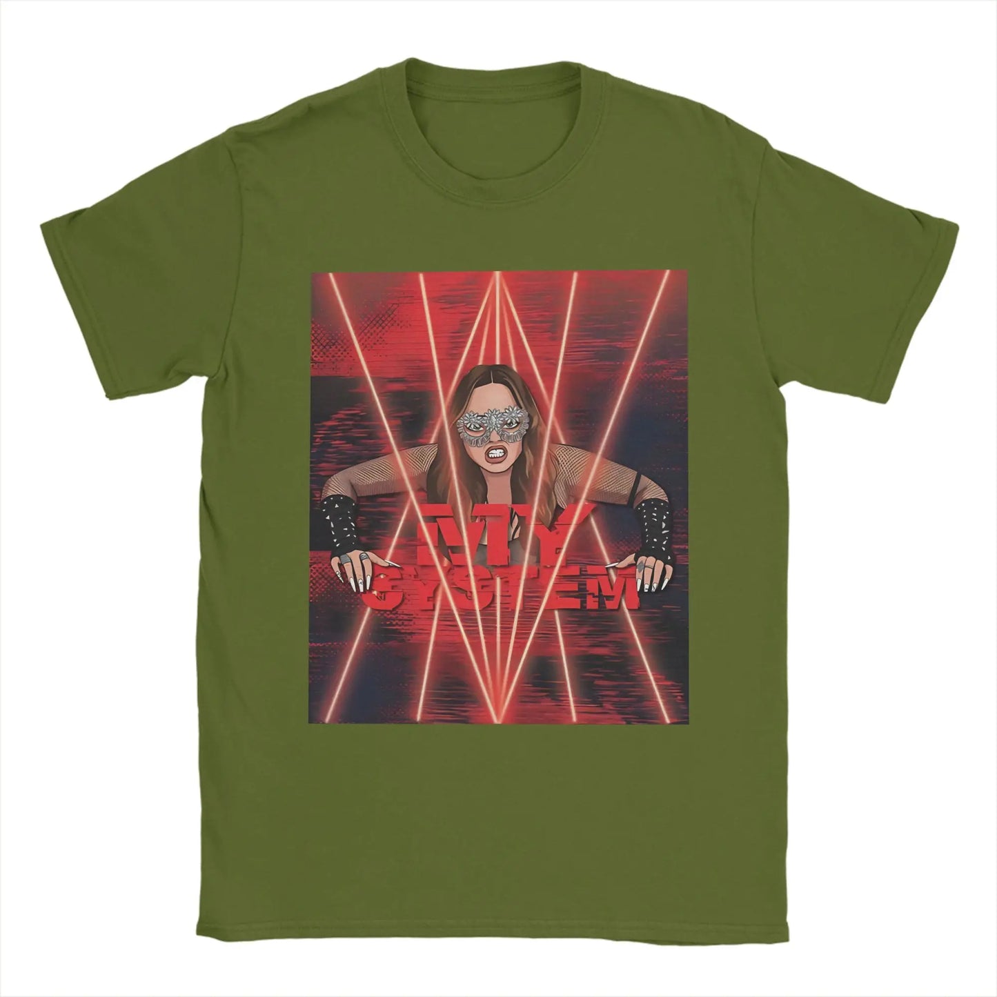 Felicia Eurovision Sweden 2026 Men's Vintage Cotton T-Shirt