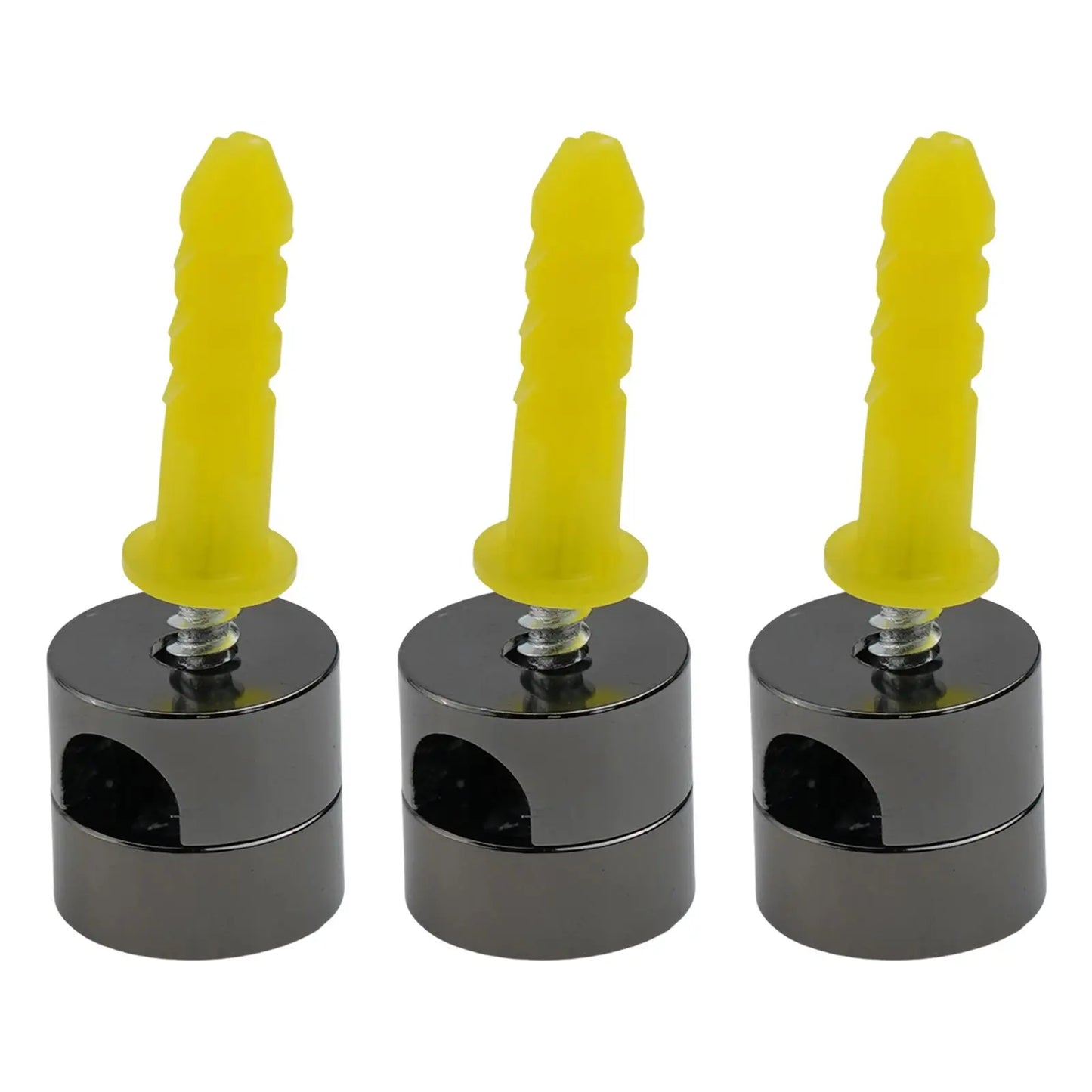 3-Pack Metal Pendant Light Cord Holders & DIY Cable Anchors