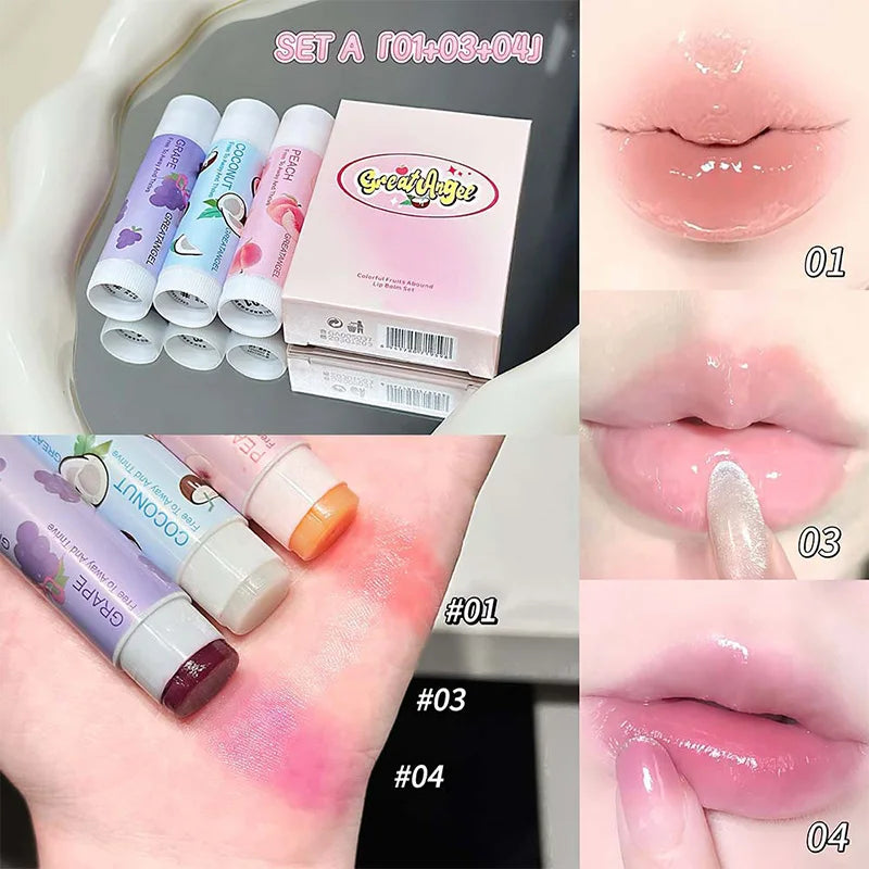 Fruit Jelly Tinted Lip Balm Mask | Moisturizing Lip Primer