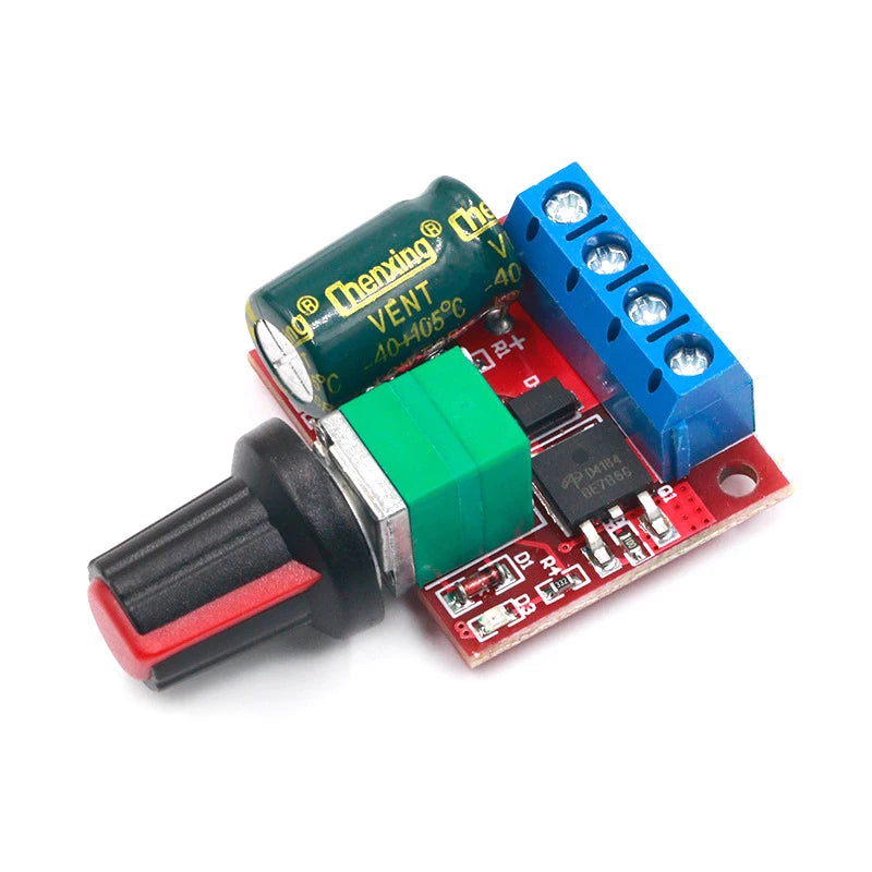 1PC DC-DC 4.5V-35V Low Voltage Motor Speed Controller 5A 90W PWM 12V DC Motor Speed Controller Module Adjustable Drive Module Peaceful Pleasures Health and Wellness