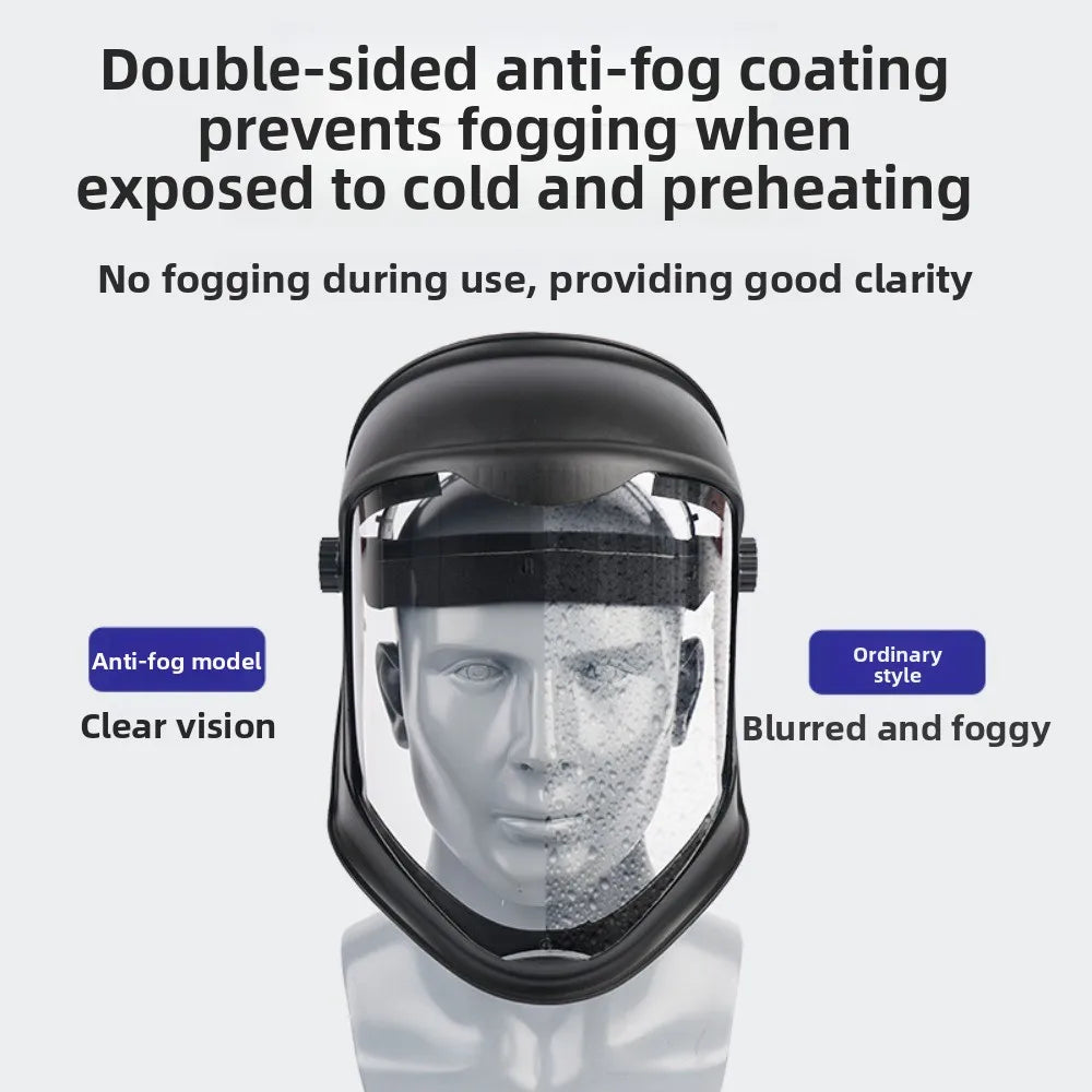 Full Face Shield – Anti-Fog, Impact & Splash Protection