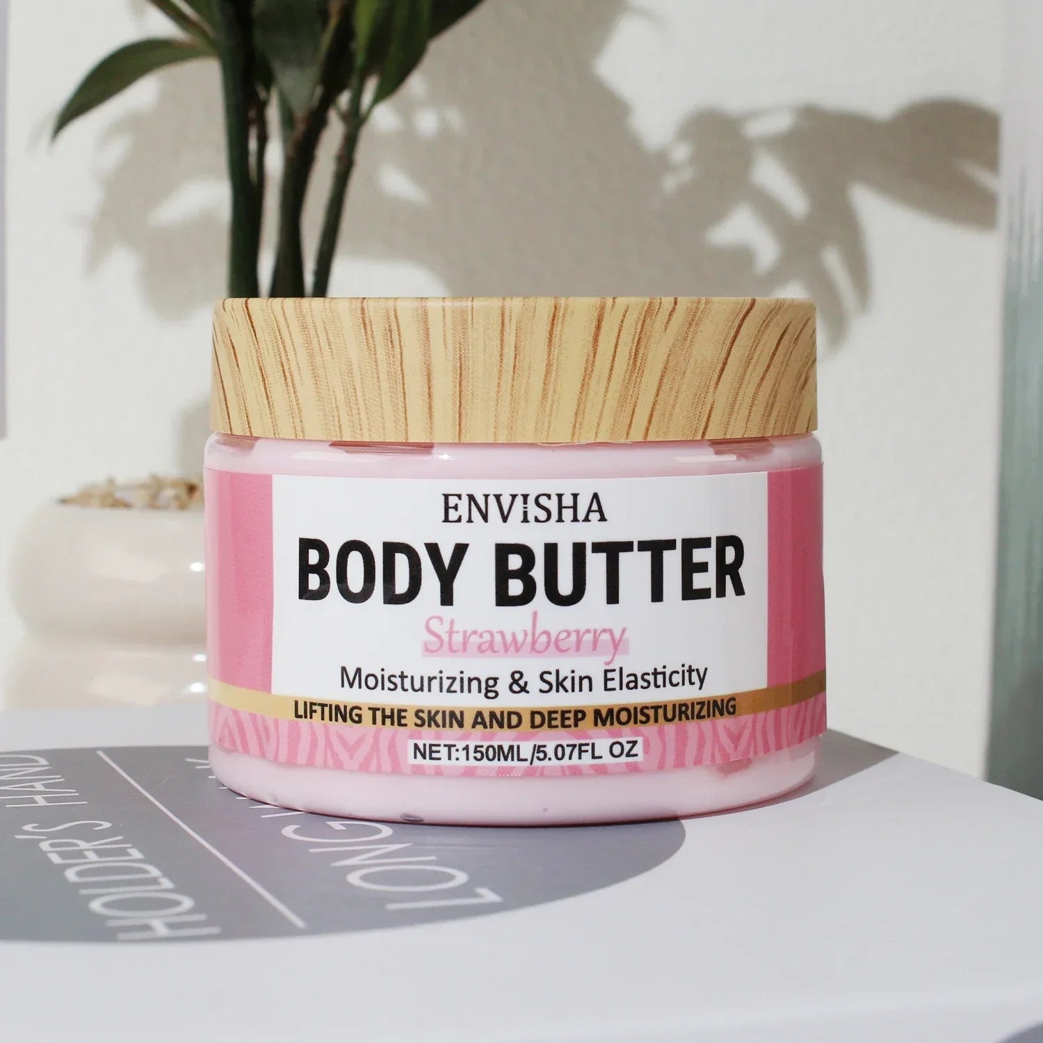 Strawberry Body Butter Lotion – Moisturizing & Brightening Cream Peaceful Pleasures Health and Wellness