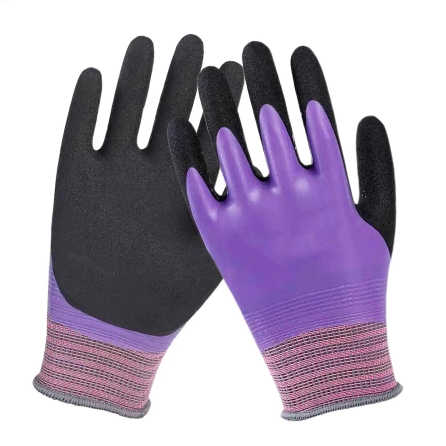 Waterproof Latex Safety Gloves, Non-Slip Elastic Work Mitts For Women Cleaning Kitchen Cooking Gardening drop shipping Peaceful Pleasures Health and Wellness