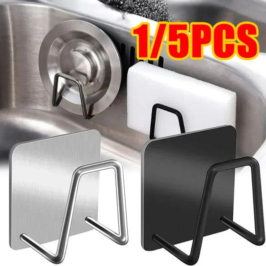 Stainless Steel Sink Sponge Holder | Self-Adhesive Wall Rack Sink Sponge Holder Oasis Select