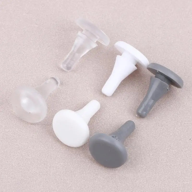 3Colors 20PCS Elevator Hall Door Anti-collision Nails Beans/anti-collision Rubber Pads/Shock Absorption Beans/Opening 5-6mm Peaceful Pleasures Health and Wellness