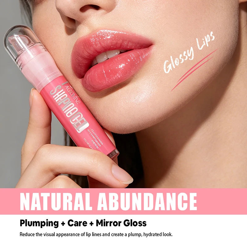Tint Long Lasting Moisturizing Shiny Lip Plumper Gloss 8 Colors Hydrating Nourishing Lip Oil Low Saturation Smoothing Lip Makeup Peaceful Pleasures Health and Wellness