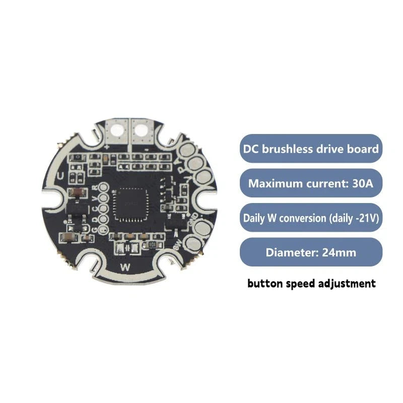 PWM Motor Speed Controller Board for DC7.4V 12V 21V Brushless Motors Reliable DIY Kit for Model Aircrafts Peaceful Pleasures Health and Wellness DCB2130