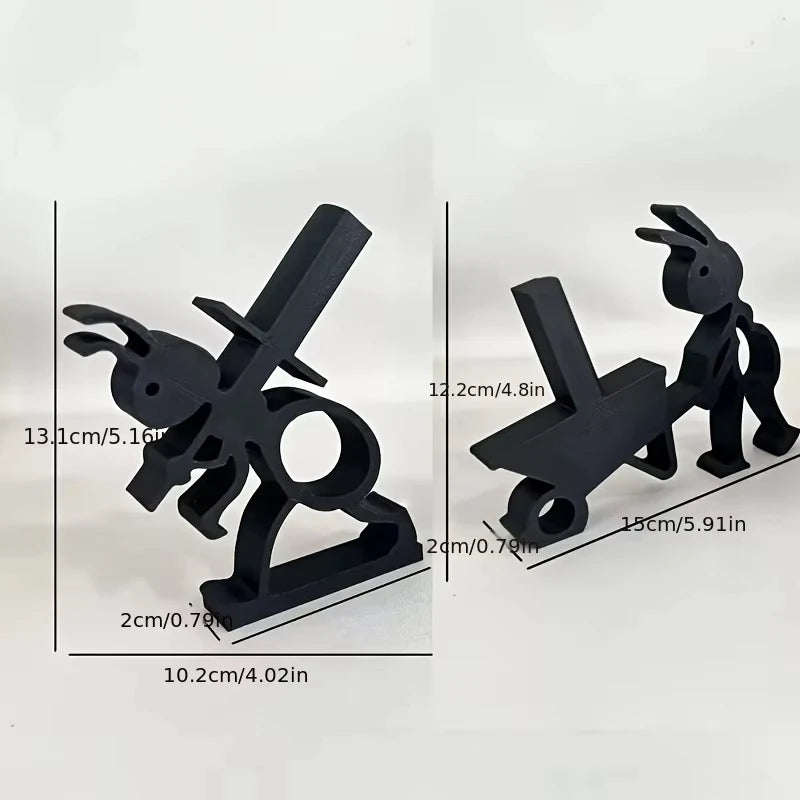 Cute Animal Tissue Holder – Minimalist Paper Roll Holder Gift
