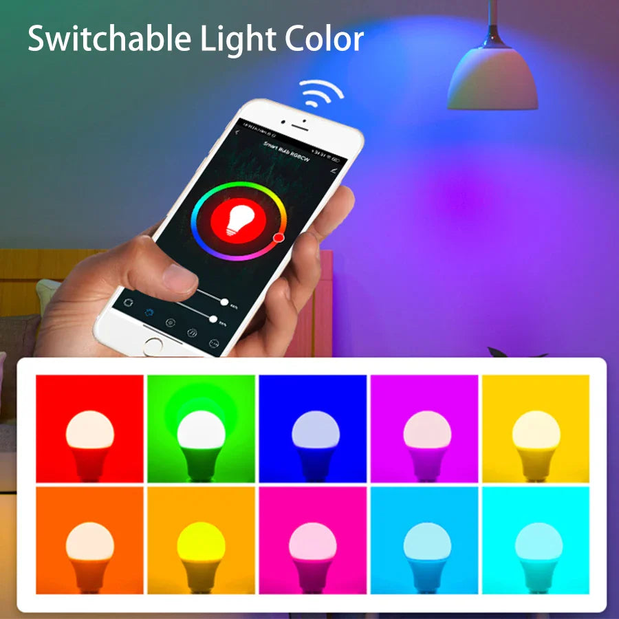 GGBEE Tuya WiFi Smart E27 LED Bulb – Alexa & Google Home