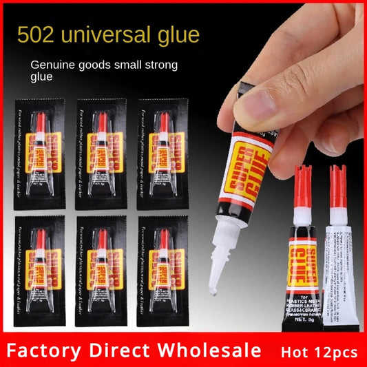 502 Cyanoacrylate Super Glue Multi-Surface Epoxy Adhesive Set Instant Adhesive Glue Peaceful Pleasures Health and Wellness