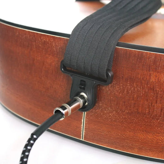 Ziko Leo Quick Buckle Acoustic Guitar Electric Case Tail Nails Strap Peaceful Pleasures Health and Wellness