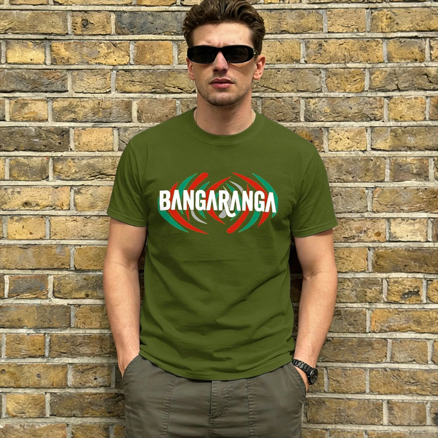 Bangaranga Song T Shirt for Men Pure Cotton Leisure T-Shirts Crew Neck 2026 Bulgaria Tee Shirt Short Sleeve Tops Plus Size Peaceful Pleasures Health and Wellness