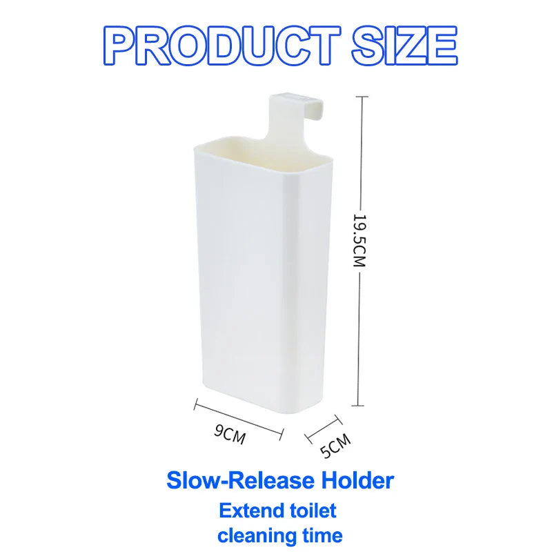 Hanging Toilet Tank Slow-Release Cleaner Dispenser Box