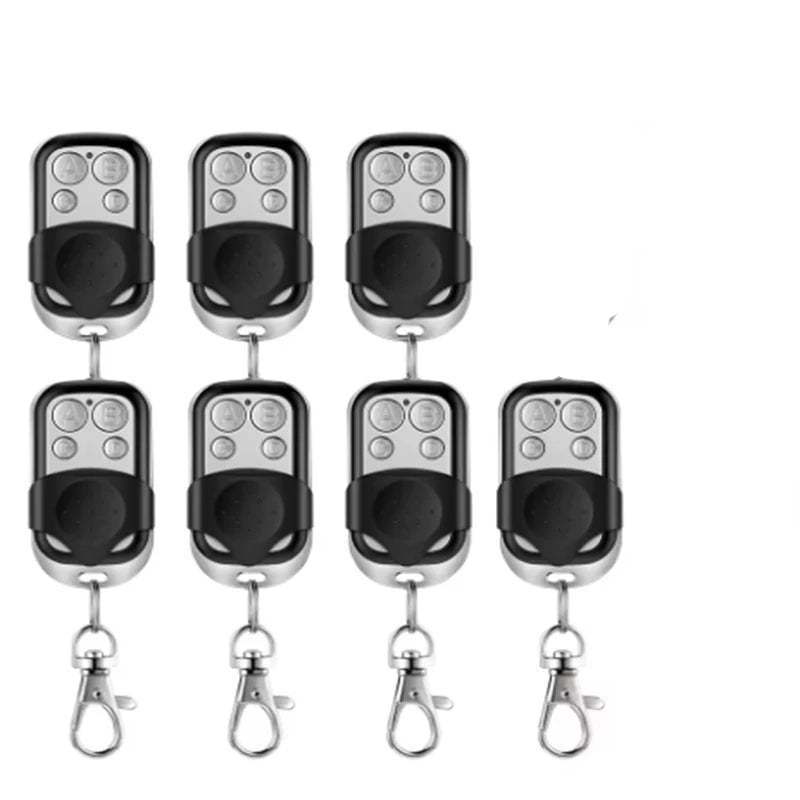 433MHz 4-Button Wireless Copy Remote for Garage & Gate Doors