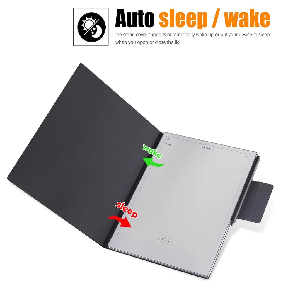 For ReMarkable Paper Pro 11.8-Inch 2024 Magnetic Protective Sleeve High Quality PU And Durable Protective Sleeve Peaceful Pleasures Health and Wellness