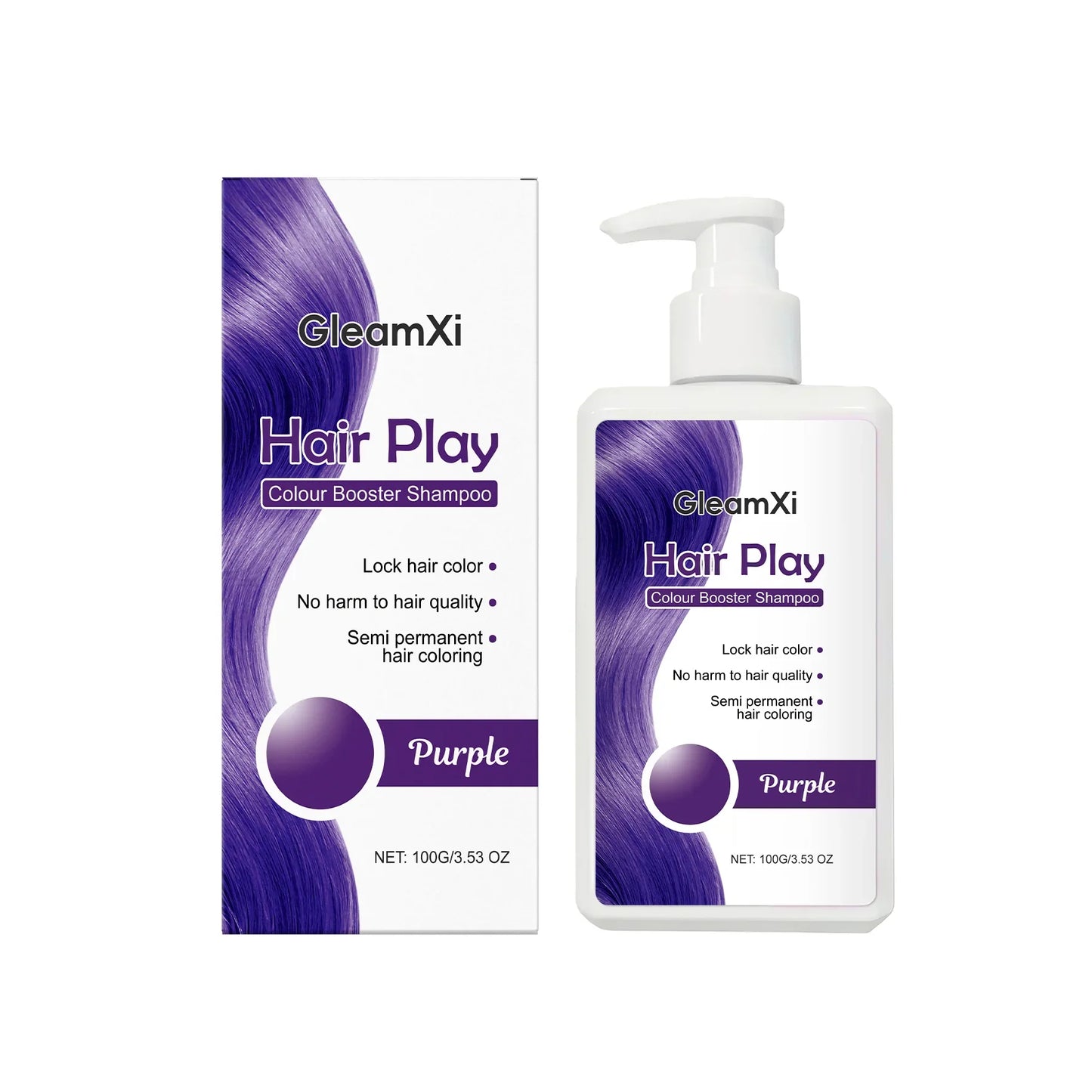 Gleamxi Color-Fixing Shampoo – Tones, Nourishes & Protects Dyed Hair