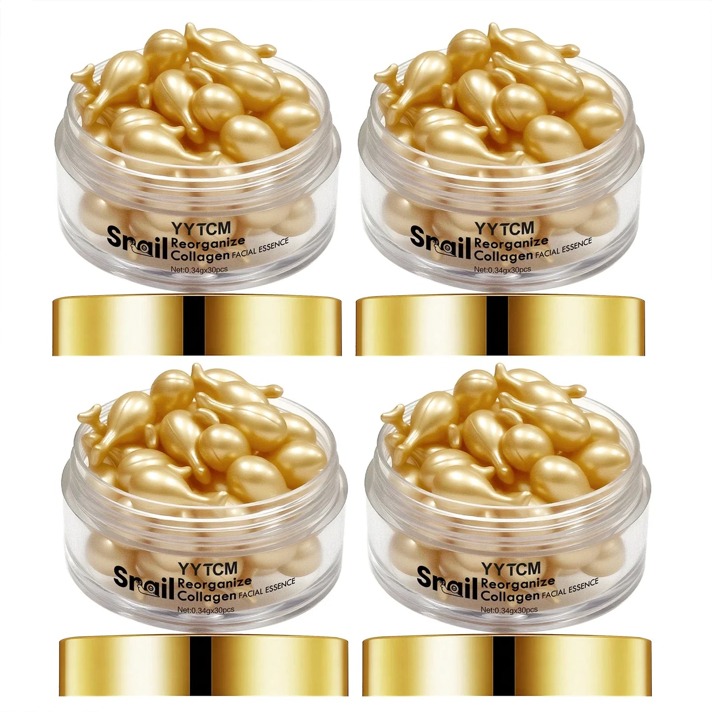 Snail Collagen Serum Capsules – Hydrating & Firming Essence