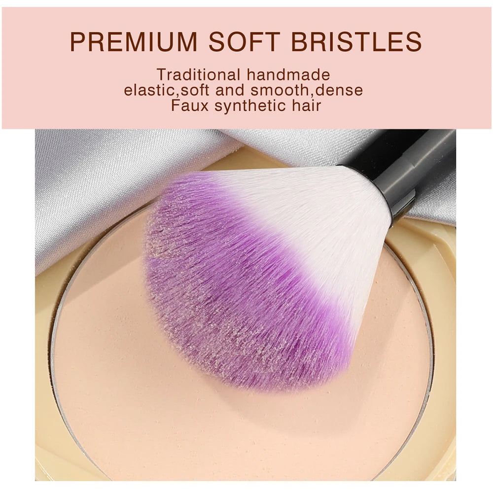 RUNTOIN 18-Piece Makeup Brush Set – Soft Fluffy Brushes