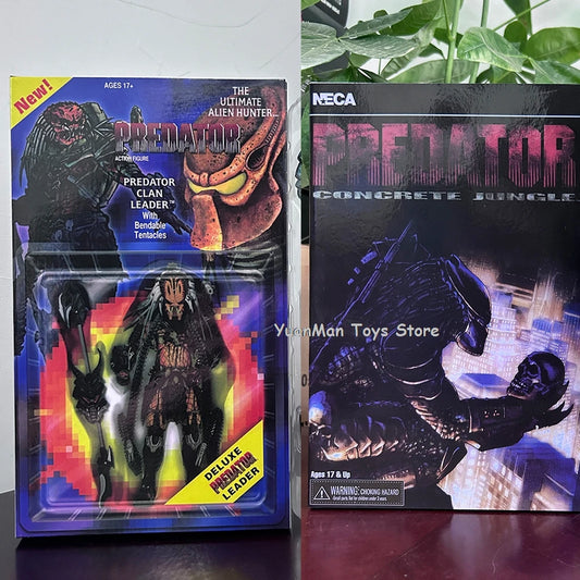 NECA Elder Clan Leader Concrete Jungle Action Figure Fugitive Thermal Peaceful Pleasures Health and Wellness