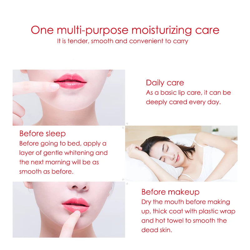 BIOAQUA Natural Fruit Lip Balm – Moisturizing Jelly Nourishing