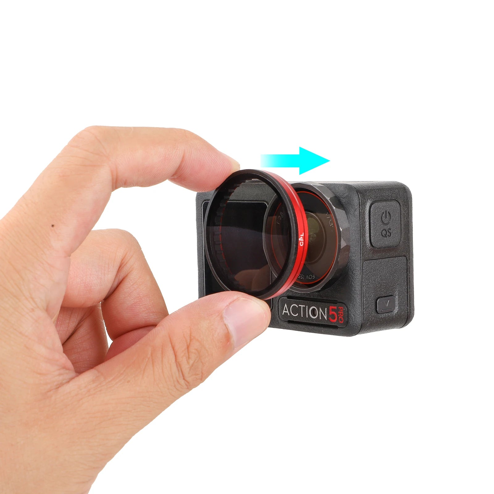 Suitable For DJI Action 5 Pro/4/3 Filter Adjustable CPL ND64 Dimming Mirror ND8/PL Accessories Peaceful Pleasures Health and Wellness