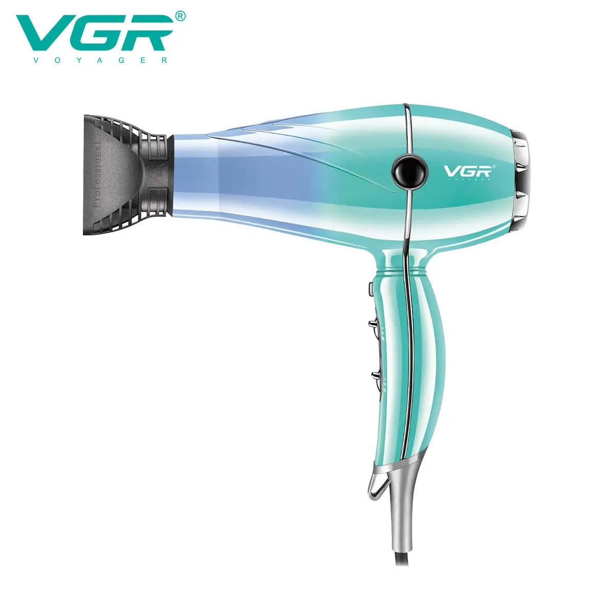 VGR high-power hair dryer 2000-2400W super strong wind duct, dormitory, household negative ion wind wet hair drying machin V-452 Peaceful Pleasures Health and Wellness