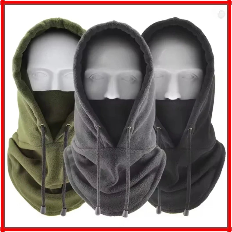 Fleece Balaclava Winter Face Mask & Neck Warmer – Men Women