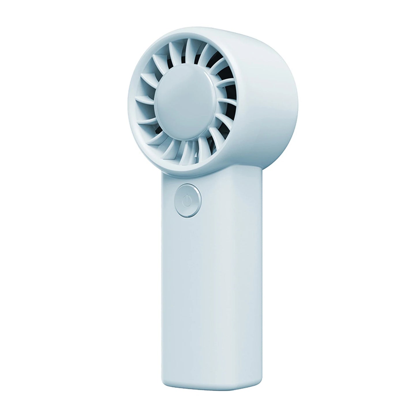 Mini Fans 3 Speed Adjustable Small Handheld Fan Type-C Rechargeable Build in 500mAh Battery for Camping Vacation Outdoor Peaceful Pleasures Health and Wellness Blue
