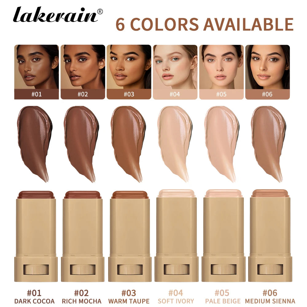 Eraser Foundation Stick Moisturizing Smooth High Coverage Silky Texture Travel-friendly Serum Boosted Skin Tint Solid Foundation Peaceful Pleasures Health and Wellness