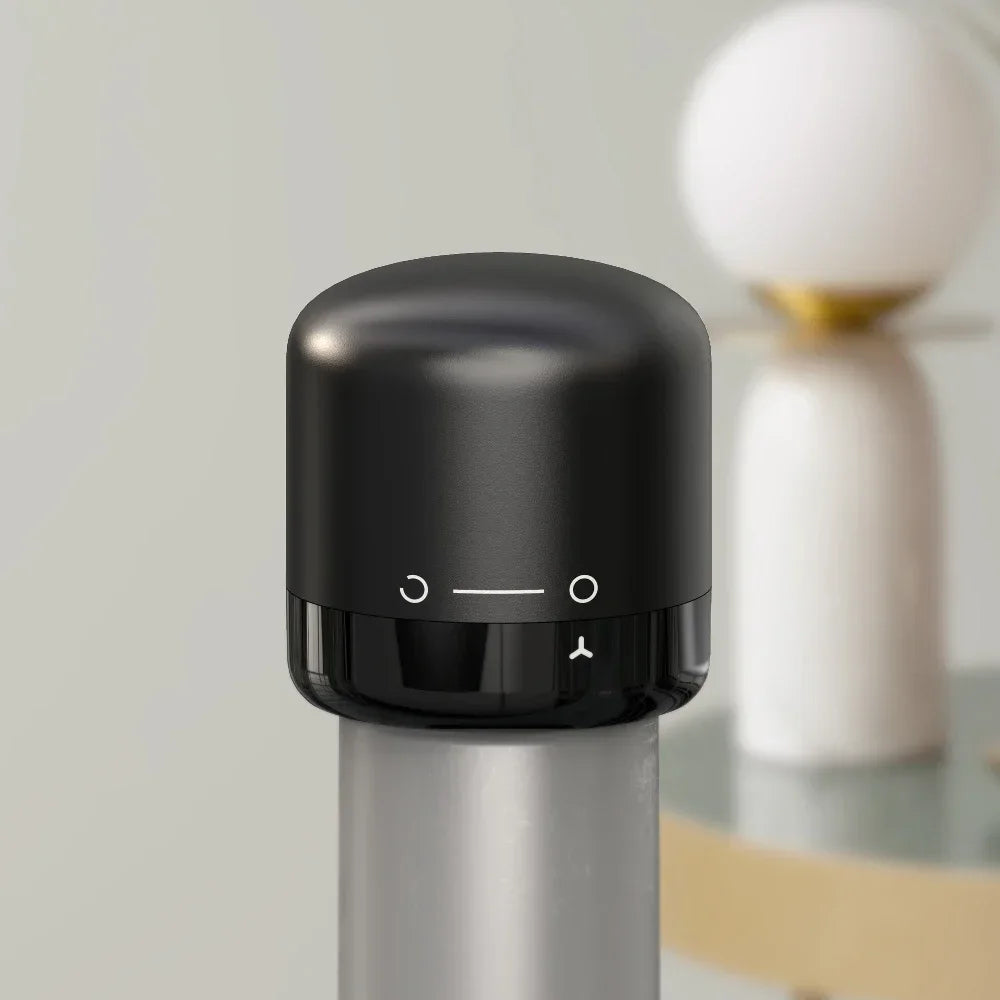 Silicone Wine & Champagne Bottle Stopper | Reusable Vacuum Seal