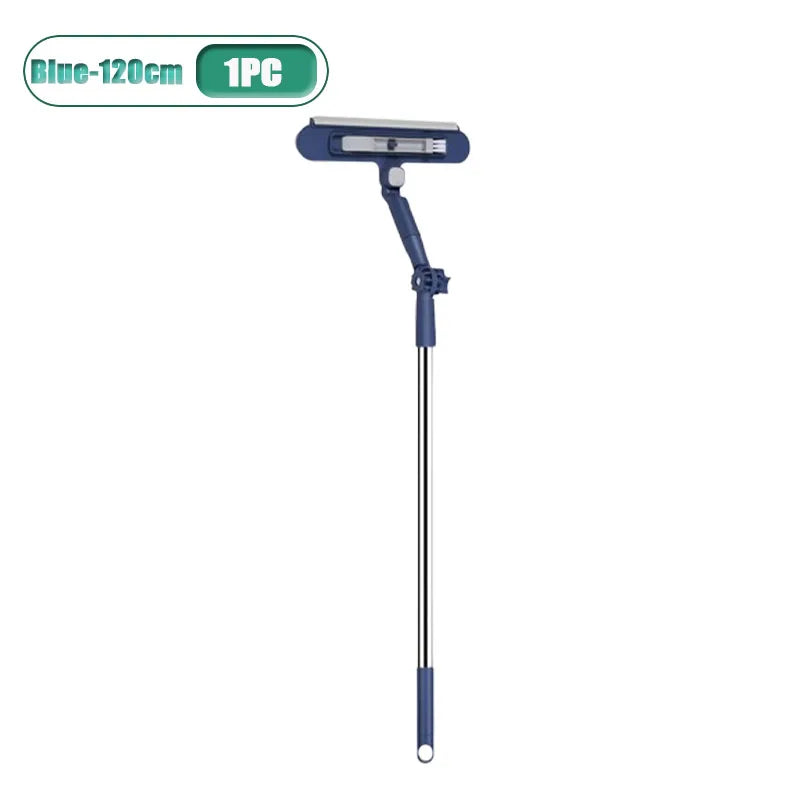 Double-Sided High-Rise Window Cleaner 120cm Squeegee Tool